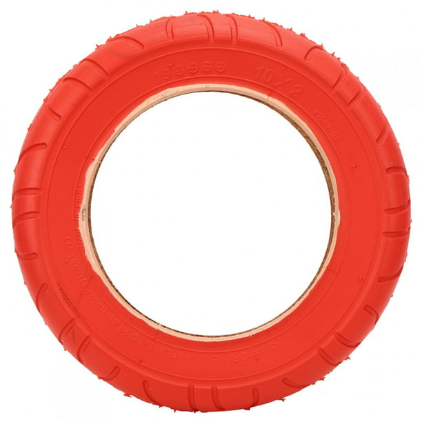 10x2 Red Inflatable Outer Tyre Rubber Tire for Electric Scooter Accs